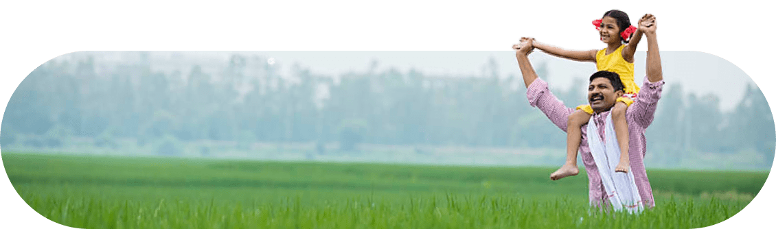 Farmer With Girl